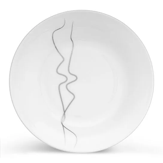 Jumbo Efect Platin 60 Parça 12 Kişilik Platin Yemek Takımı