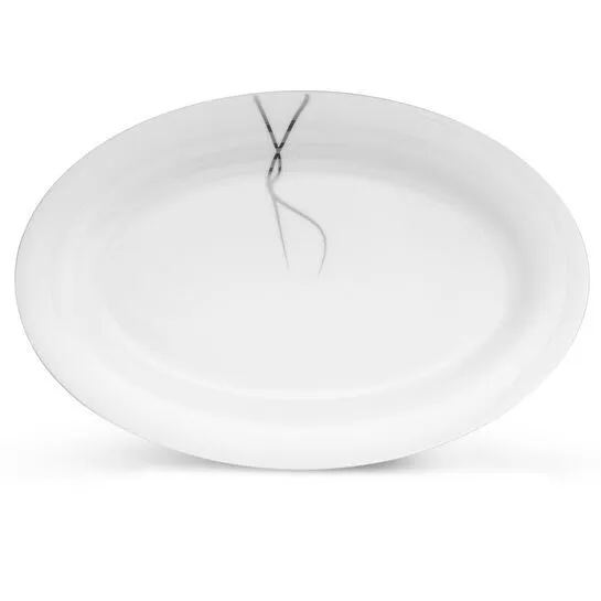 Jumbo Efect Platin 60 Parça 12 Kişilik Platin Yemek Takımı