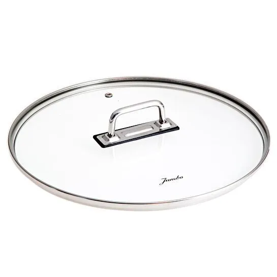 Jumbo Elya Çelik İndüksiyon Tabanlı Basık Tencere 30 cm