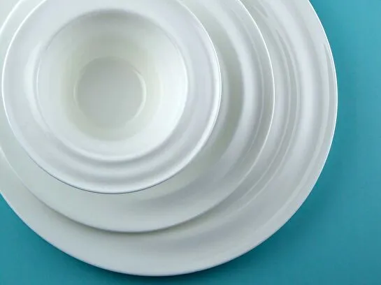 Jumbo Aqua Beyaz 58 Parça 12 Kişilik Yemek Takımı