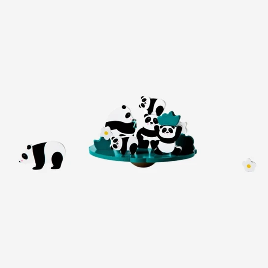 Flying Tiger Copenhagen Ahşap Panda Denge Oyunu