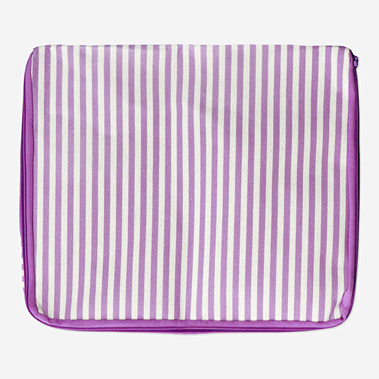 Flying Tiger Copenhagen Fermuarlı Çizgili Küçük Hurç 30 cm x 26 cm