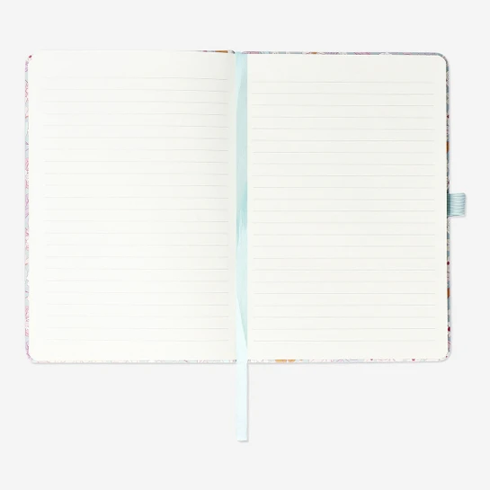 Flying Tiger Copenhagen Çiçekli Desenli Çizgili Defter