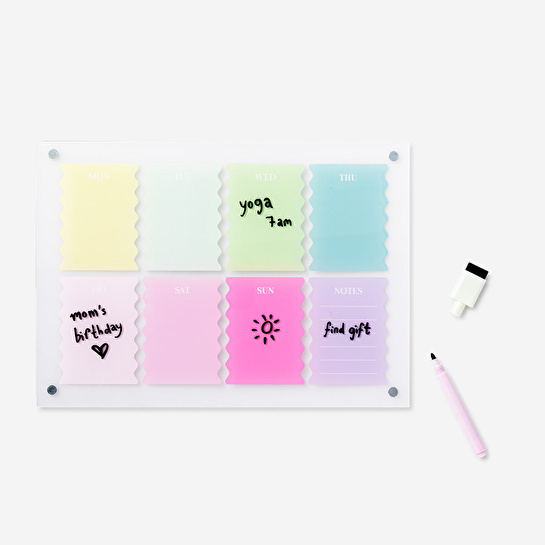 Flying Tiger Copenhagen Kalemli Mıknatıslı Haftalık Planlayıcı