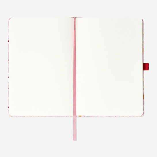 Flying Tiger Copenhagen Çiçek Desenli Kalem Tutacaklı A5 Bullet Planlayıcı