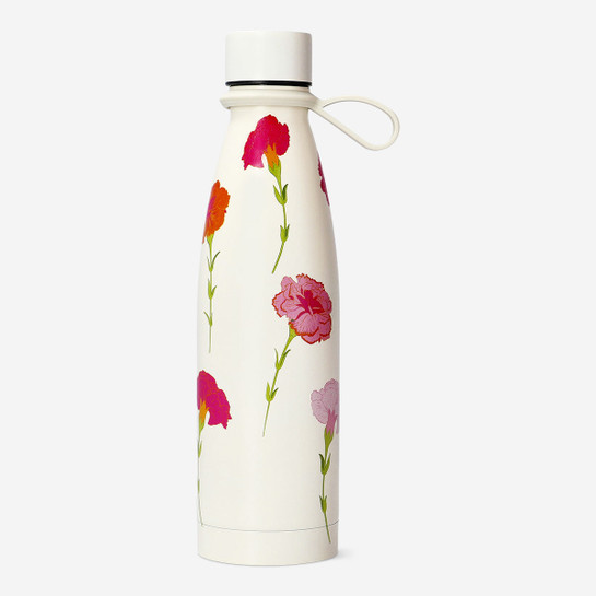 Flying Tiger Copenhagen Çiçek Desenli Paslanmaz Çelik Su Şişesi 480 ml