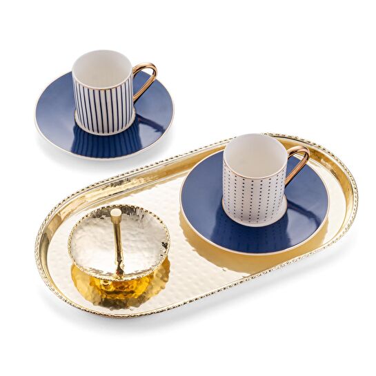 Jumbo Tempo Türk Kahve Hediye Seti Kırmızı