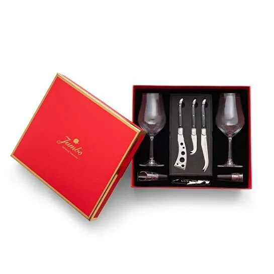 Jumbo Armonia Şarap Hediye Seti Kırmızı