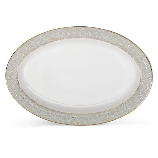 Jumbo Janti Gri 60 Parça 12 Kişilik Yemek Takımı