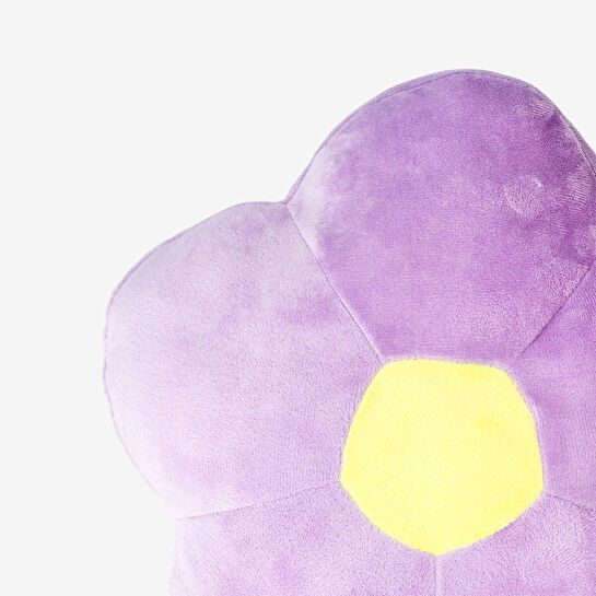 Flying Tiger Copenhagen Mor Çiçek Şekilli Yastık 27 cm x 37 cm