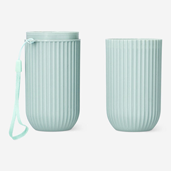 Flying Tiger Copenhagen Seyahat Boy Yeşil Diş Fırçası Kutusu