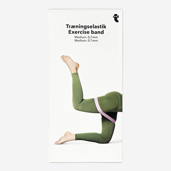 Flying Tiger Copenhagen Açık Pembe Orta Sert Direnç Bandı 60 cm