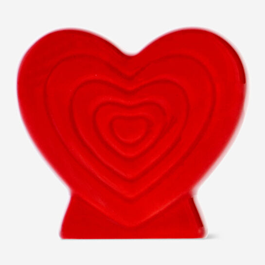 Flying Tiger Copenhagen Kırmızı Kalp Şekilli Fotoğraf Tutucu 7 cm x 6,5 cm