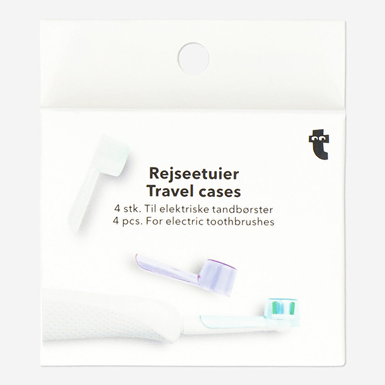 Flying Tiger Copenhagen 4'lü Şarjlı Diş Fırçası Koruma Başlığı