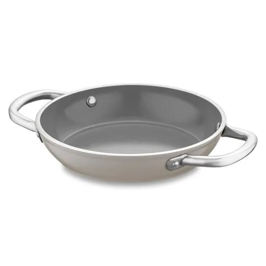 Jumbo Swiss Crystal Bej İndüksiyon Tabanlı Sahan 20 cm