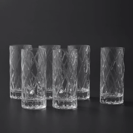 Jumbo Rigoletto Topazio 6'lı Meşrubat Bardağı