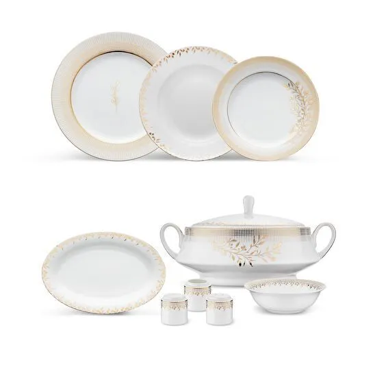 Jumbo Helios 60 Parça 12 Kişilik Yemek Takımı