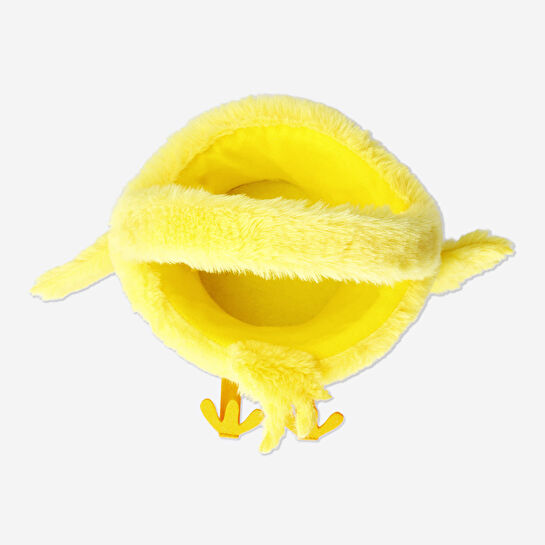 Flying Tiger Copenhagen Sarı Peluş Civciv Şeklinde Sepet