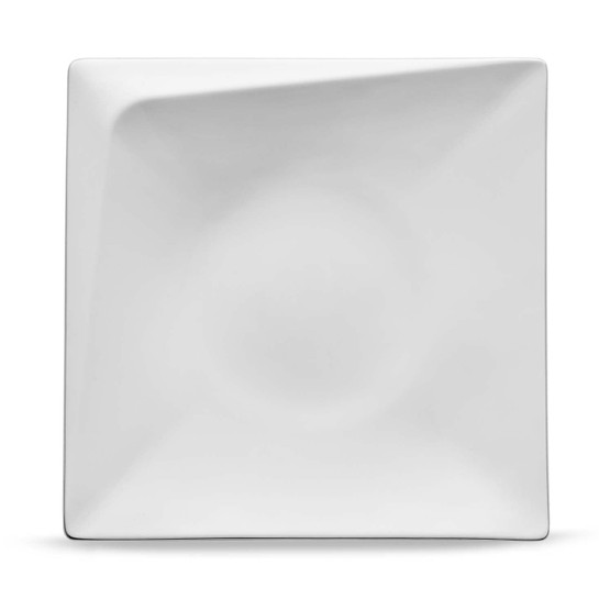 Jumbo Fold Platin 58 Parça 12 Kişilik Kare Yemek Takımı