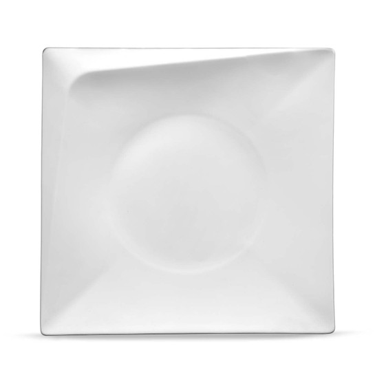 Jumbo Fold Platin 58 Parça 12 Kişilik Kare Yemek Takımı