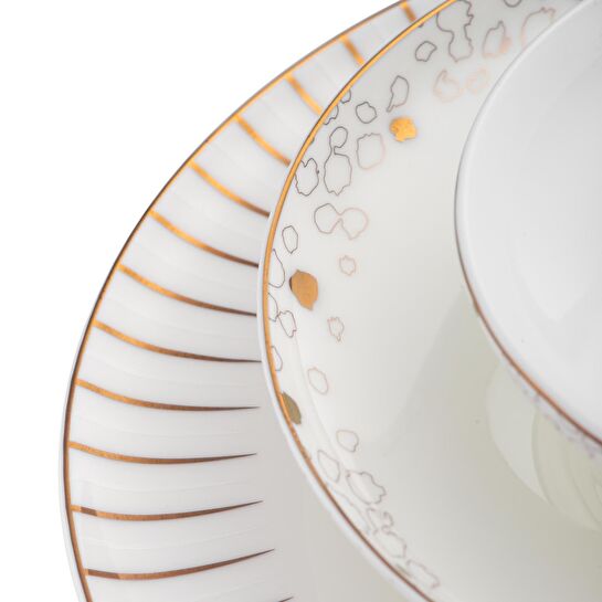 Jumbo Safari 62 Parça 12 Kişilik Yemek Takımı