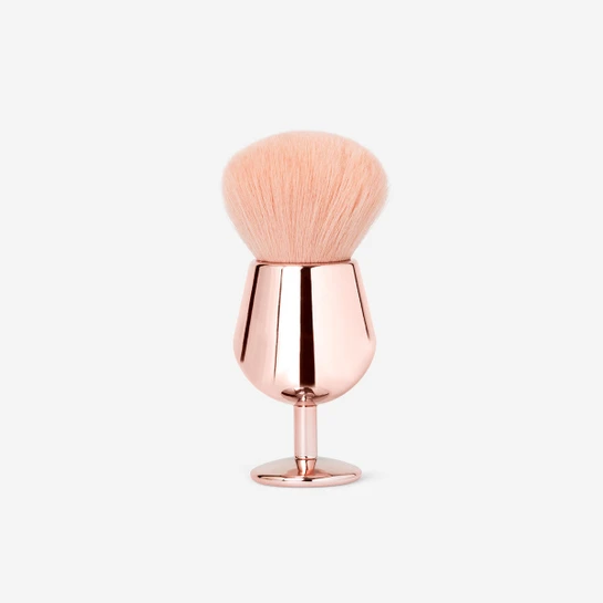 Flying Tiger Copenhagen Kadeh Şekilli Pembe Pudra Fırçası