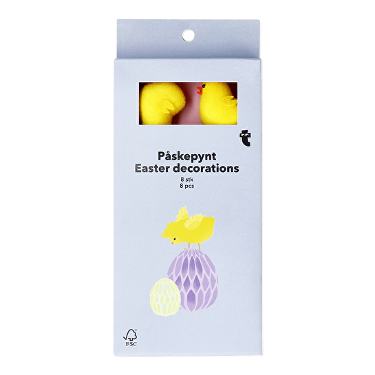 Flying Tiger Copenhagen 20'li Paskalya Temalı Masa Dekorasyonu Seti