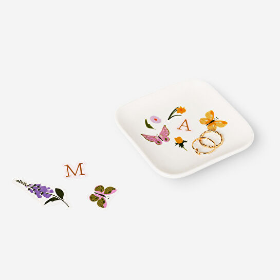 Flying Tiger Copenhagen Kendin Yap Stickerlı Takı Tabağı Seti