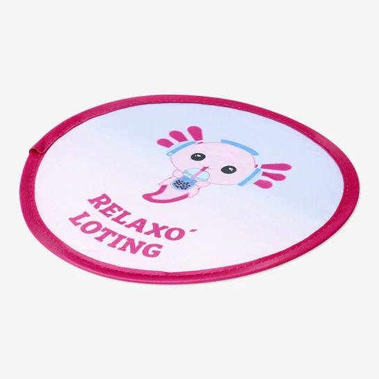 Flying Tiger Copenhagen Sevimli Canavar Desenli Katlanabilir Yuvarlak Yelpaze