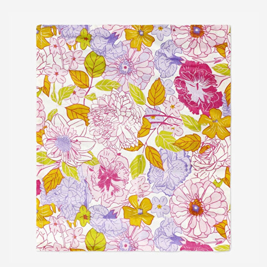 Flying Tiger Copenhagen 2'li Çiçek Desenli Kumaş Peçete Seti 40 cm x 40 cm