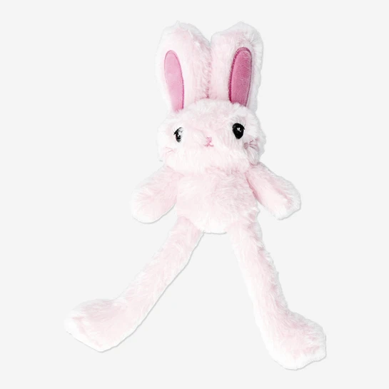 Flying Tiger Copenhagen Ayarlanabilir Kulaklı Pembe Peluş Tavşan