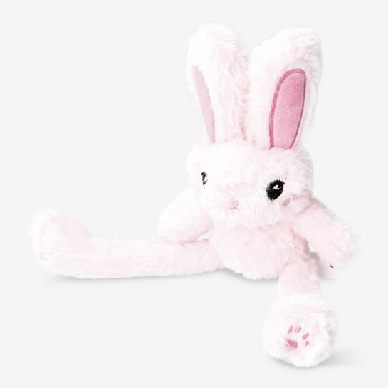 Flying Tiger Copenhagen Ayarlanabilir Kulaklı Pembe Peluş Tavşan