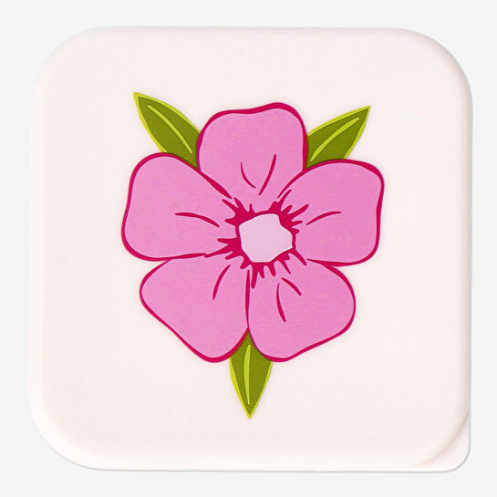 Flying Tiger Copenhagen Pembe Kiraz Çiçeği Desenli Küçük Atıştırmalık Kutusu