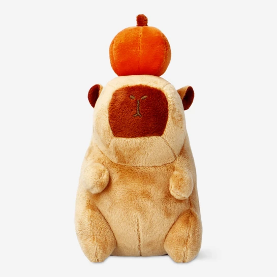 Flying Tiger Copenhagen Portakal Detaylı Titreşimli Peluş Kapibara