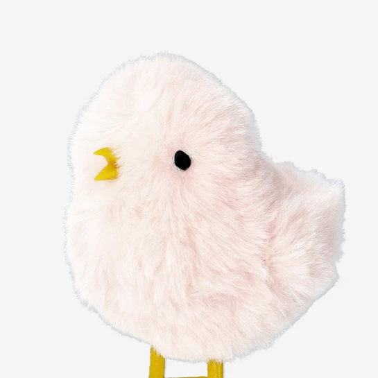 Flying Tiger Copenhagen Mini Pembe Dekoratif Civciv 9 cm