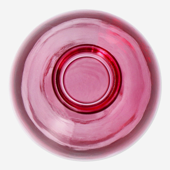 Flying Tiger Copenhagen Pembe Cam Vazo 7,5 cm x 11,5 cm