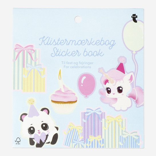 Flying Tiger Copenhagen Doğum Günü Temalı Sticker Kitabı