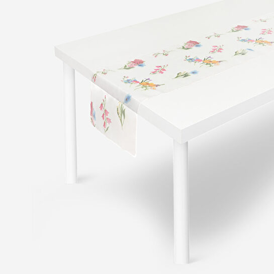 Flying Tiger Copenhagen Pembe Bahar Çiçekleri Desenli Runner