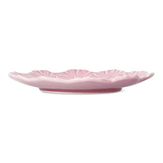 Flying Tiger Copenhagen Küçük Pembe Çiçek Desenli Seramik Tabak