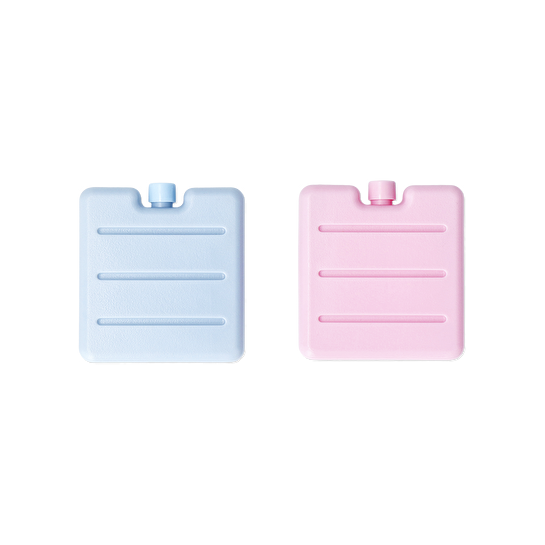 Flying Tiger Copenhagen 2'li Pembe Mavi Mini Soğutucu Seti