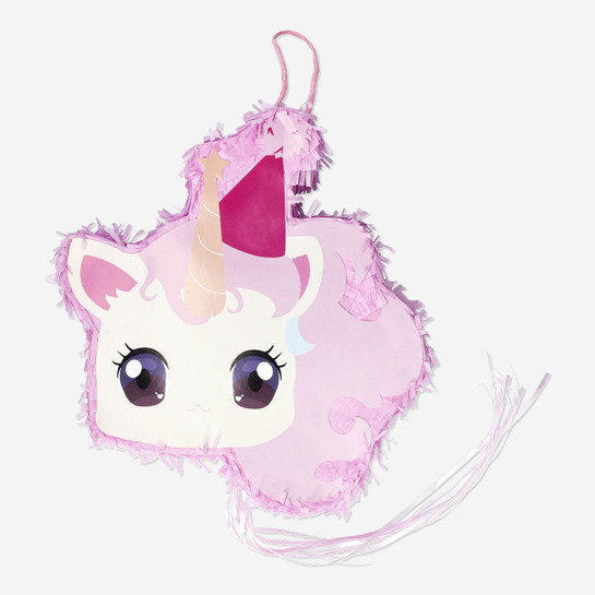 Flying Tiger Copenhagen Pembe Unicorn Şeklinde İçi Doldurulabilir Duvar Süsü