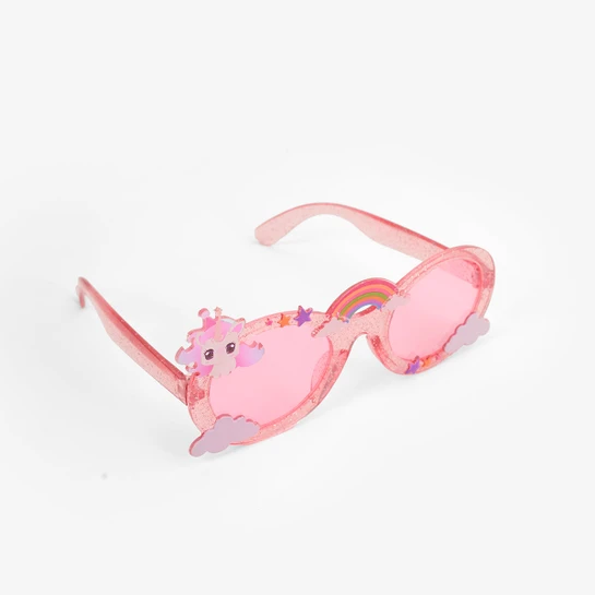 Flying Tiger Copenhagen Pembe Unicorn Detaylı Parti Gözlüğü