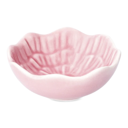 Flying Tiger Copenhagen Küçük Pembe Çiçek Şeklinde Seramik Kase