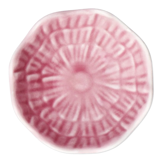 Flying Tiger Copenhagen Küçük Pembe Çiçek Şeklinde Seramik Kase