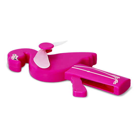 Flying Tiger Copenhagen Pembe Filamingo Şeklinde El Vantilatörü