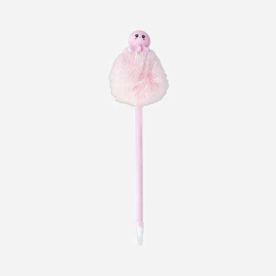 Flying Tiger Copenhagen Pembe Ponpon Detaylı Tükenmez Kalem