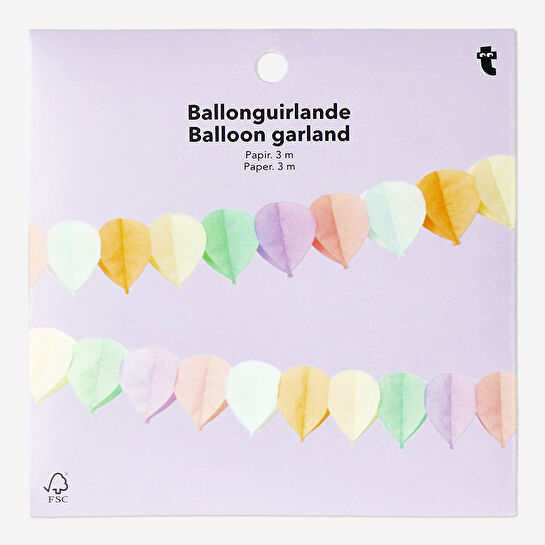 Flying Tiger Copenhagen Çok Renkli Balon Şeklinde Dekoratif Duvar Süsü