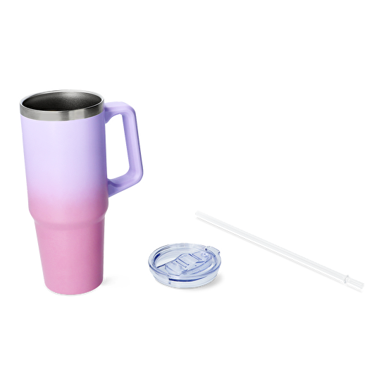 Flying Tiger Copenhagen Pembe Pipetli Kulplu Su Matarası