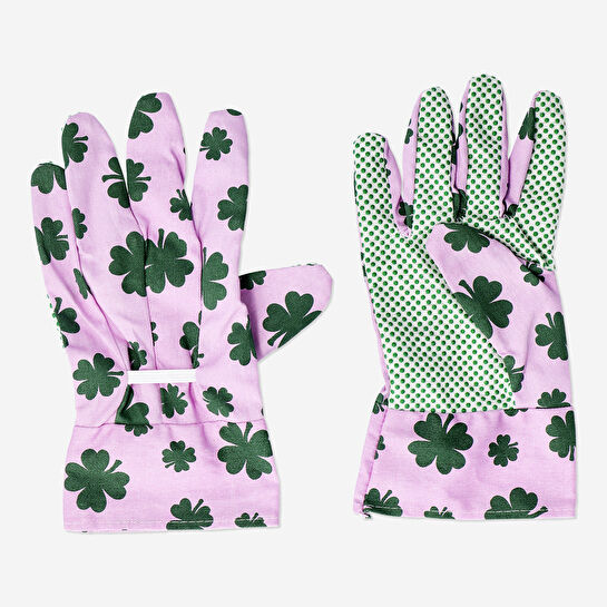 Flying Tiger Copenhagen Yeşil Çiçek Desenli Bahçe Eldiveni