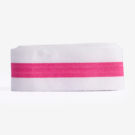 Flying Tiger Copenhagen Pembe Beyaz Çizgili Pamuk Kurdele 300 cm